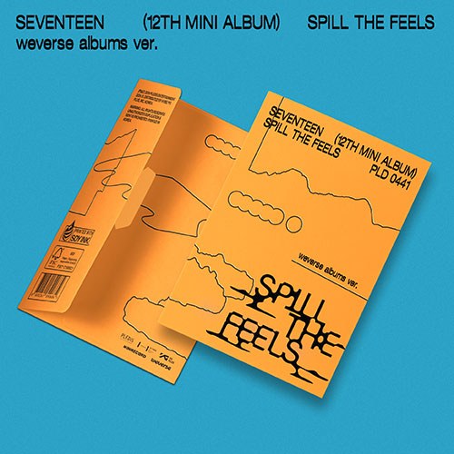 [10월중 출고][애플특전] 세븐틴 (SEVENTEEN) - 12th Mini Album [SPILL THE FEELS] (Weverse Albums ver.)