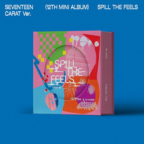 [10월중 출고][애플특전] 세븐틴 (SEVENTEEN) - 12th Mini Album [SPILL THE FEELS] (CARAT Ver.)