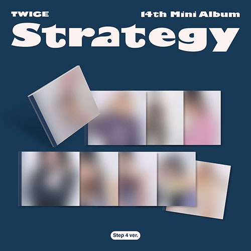 [애플특전][세트/앨범9종] 트와이스(TWICE) - 14th Mini Album [STRATEGY] (Step4 ver.)