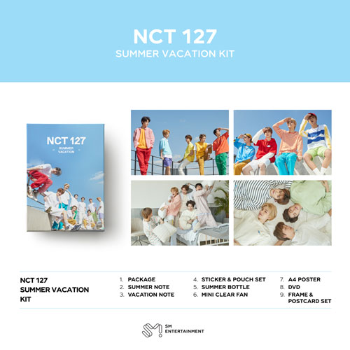 NCT 127(엔시티 127) - 2019 NCT 127 SUMMER VACATION KIT