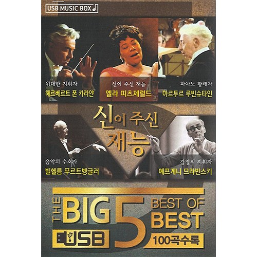 신이 주신재능 the big 5 best of best (USB) 