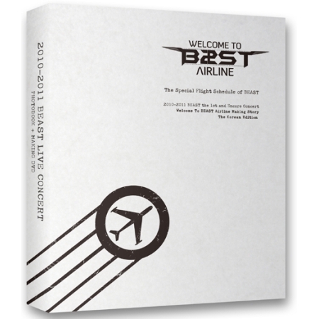비스트(Beast)  - 1st 콘서트 메이킹 포토북 [BEAST The 1st Concert Making Book: Welcome To BEAST Airline]