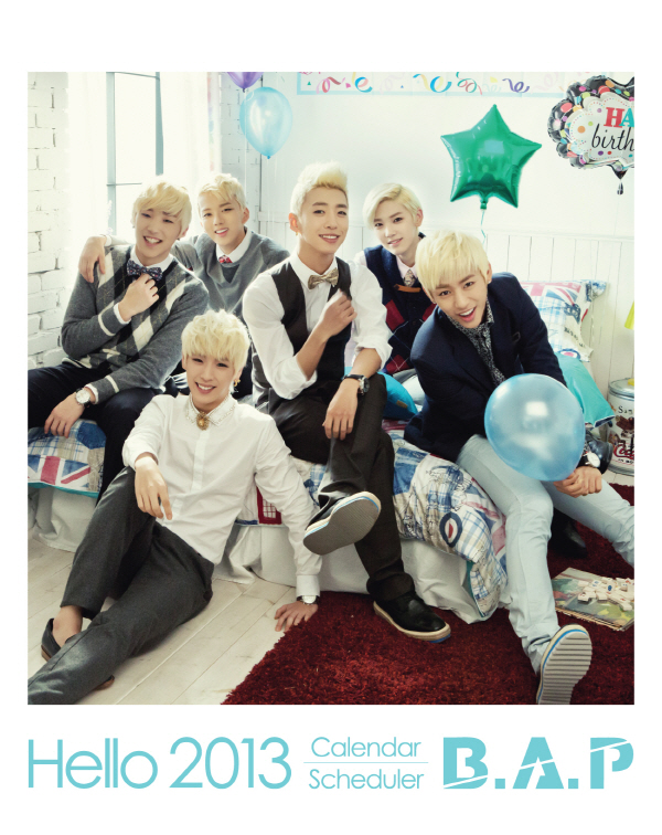 비에이피(B.A.P) - B.A.P Hello 2013 Calendar & Scheduler