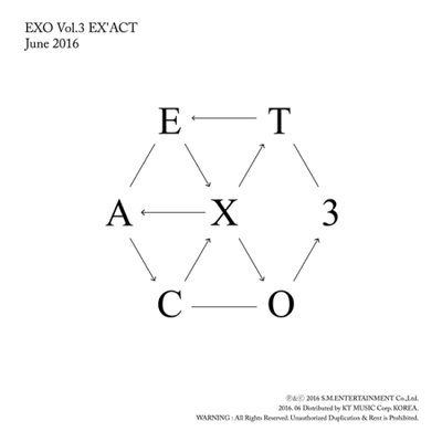 엑소(EXO) - 정규3집 EX’ACT [Korean Ver.]