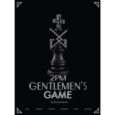 [한정] 2PM(투피엠) - GENTELMEN’S GAME MONOGRAPH<br>[150p 메이킹북 + 포토 포스트카드 6개]