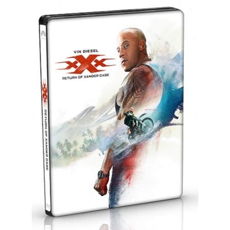 트리플 엑스 리턴즈 [2D + 3D 블루레이, 스틸북 한정판]<br>(xXx: Return of Xander Cage, 2017)