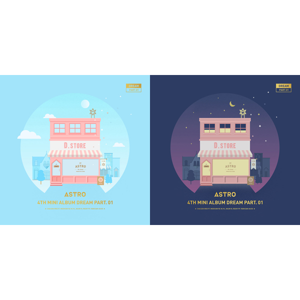 [SET] 아스트로 (ASTRO) - 미니4집 [Dream Part.01 DAY+NIGHT]