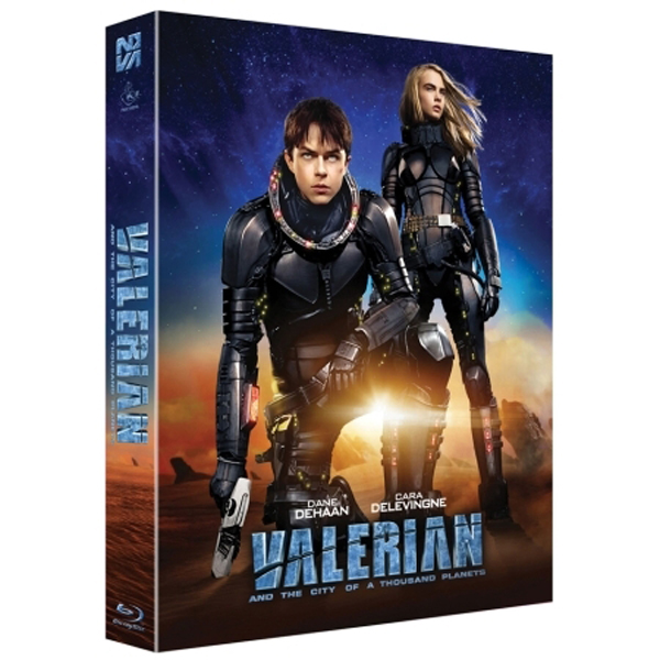 발레리안 : 천 개 행성의 도시 (VALERIAN AND THE CITY OF A THOUSAND PLANERS) 블루레이 스카나보 렌티큘러 풀슬립 500장 넘버링 한정판 [1DISC]