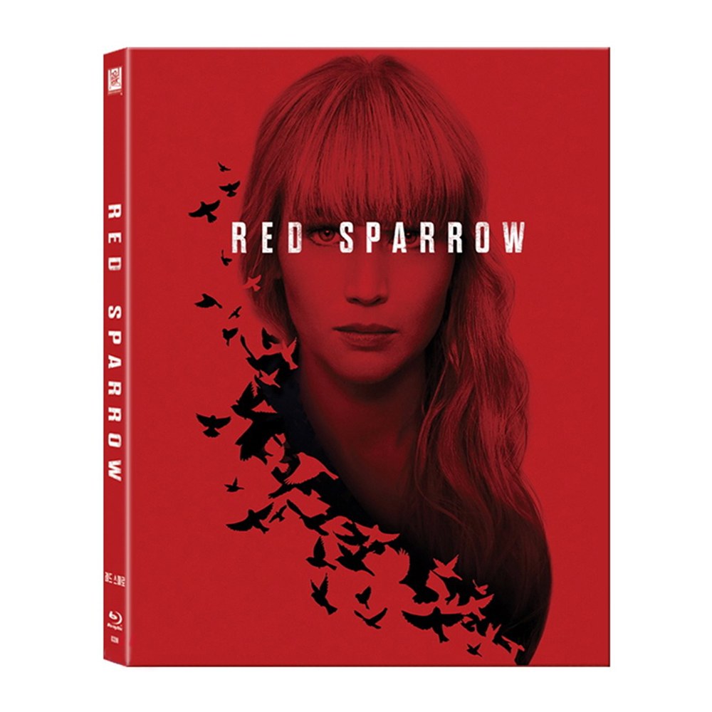 레드 스패로 (Red Sparrow) 렌티큘러 오링케이스 스틸북 한정판 BLU-RAY [1 DISC]