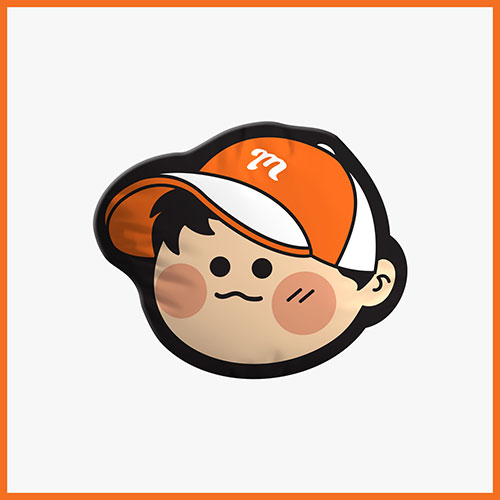 MJ - 캐릭터 쿠션 / Happy Virus OFFICIAL MD