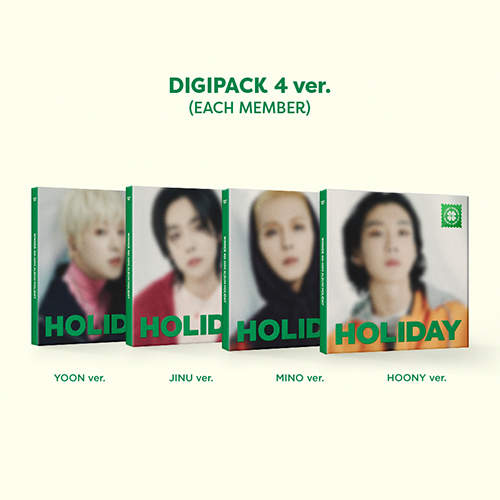 [세트] 위너(WINNER) - 4th MINI ALBUM [HOLIDAY] (DIGIPACK ver.)