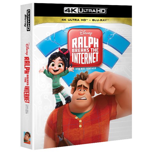 주먹왕 랄프 2: 인터넷 속으로 (RALPH : BREAKES THE INTERNET) 2D & UHD STEELBOOK BLU-RAY [2 DISC]