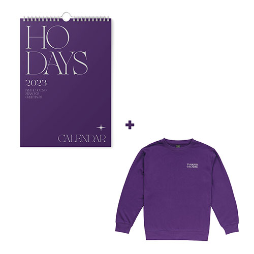 김호중 (Kim Hojoong) - 2023 SEASON'S GREETINGS [HO DAYS] 벽걸이 캘린더+맨투맨 티셔츠 세트