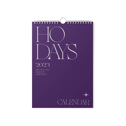 김호중 (Kim Hojoong) - 2023 SEASON'S GREETINGS [HO DAYS] 벽걸이 캘린더