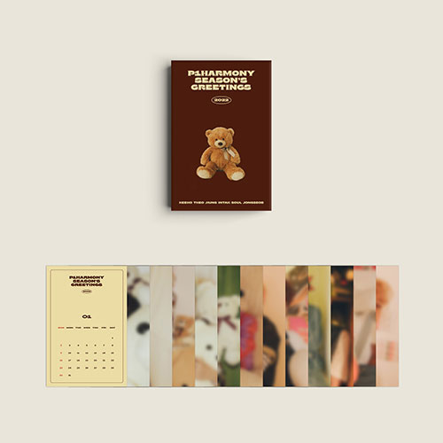 피원하모니 (P1Harmony) - 엽서북 (POSTCARD BOOK) / 2022 SEASON’S GREETINGS MD