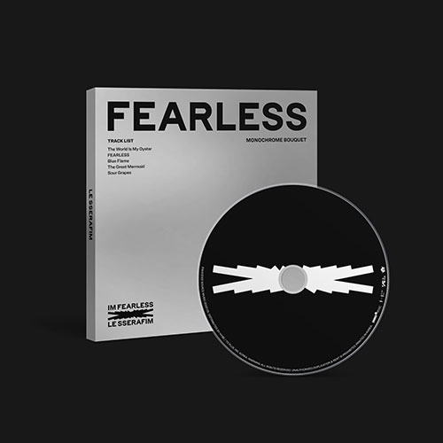 르세라핌 (LE SSERAFIM) - 1st Mini Album [FEARLESS] (Monochrome Bouquet Ver.)