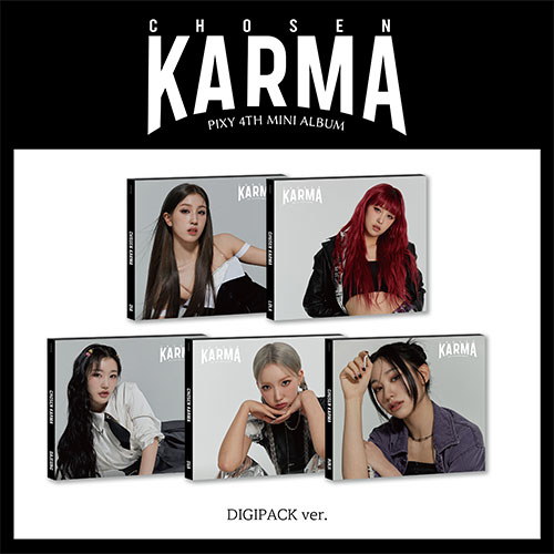 픽시 (PIXY) - 미니4집 [CHOSEN KARMA] (DIGIPACK ver.) (DAJEONG VER.)
