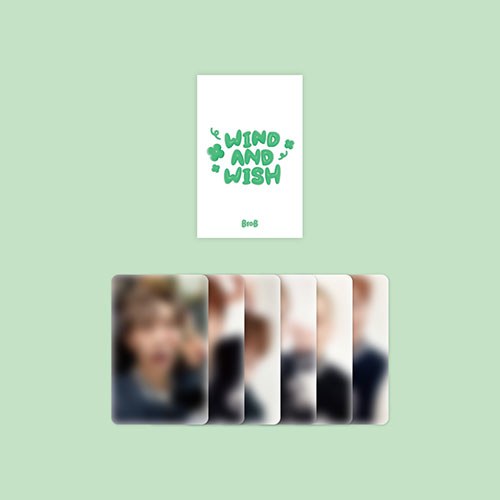 비투비(BTOB) - 2023 POP-UP STORE [행복🍀바람] MD /  포토카드 세트 - A버전 (PHOTO CARD SET - A Ver.)