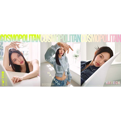 [세트/3종] COSMOPOLITAN 코스모폴리탄 (여성월간) : 6월 [2023] 표지 : TWICE 나연