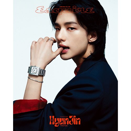 ESQUIRE 에스콰이어 E형 (월간) : 6월 [2023] 표지 : 스트레이키즈 현진