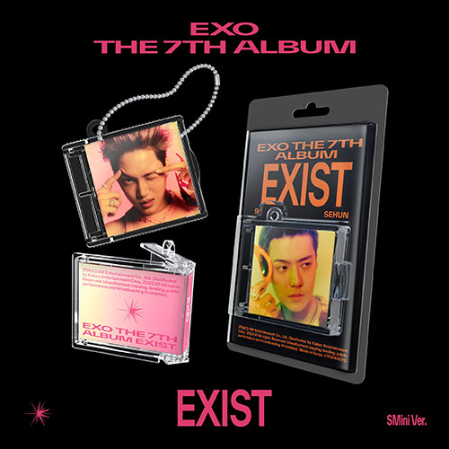 [세트/앨범8종] 엑소(EXO) - 정규7집 [EXIST] (SMini Ver.스마트앨범)