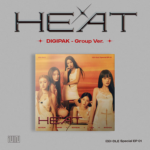 (여자)아이들 - 스페셜 앨범 [HEAT] (DIGIPAK - Group Ver.)