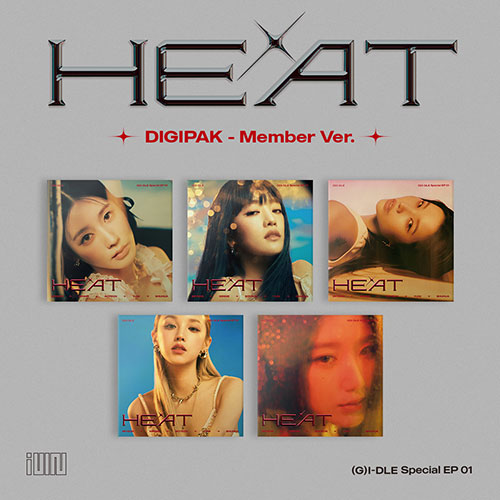 (여자)아이들 - 스페셜 앨범 [HEAT] (DIGIPAK - Member Ver.)