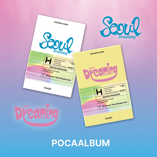 [세트/앨범2종] 하이키 (H1-KEY) - 미니2집 [Seoul Dreaming] (PocaAlbum)