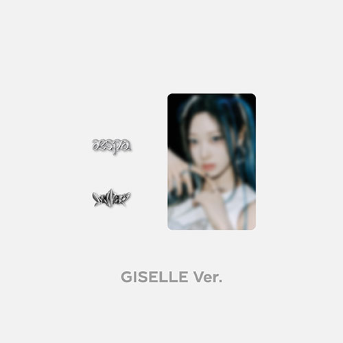 aespa_GISELLE_LOGO BADGE_MY WORLD