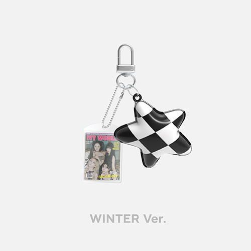 aespa_WINTER_CUSHION KEY RING_MY WORLD