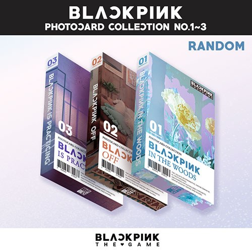 블랙핑크 (BLACKPINK) - THE GAME PHOTOCARD COLLECTION No.1~3 (RANDOM)