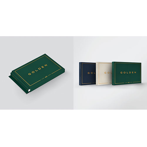 [세트/앨범4종] 정국 (JUNGKOOK) - GOLDEN (일반반 Set) + (Weverse Albums ver.)