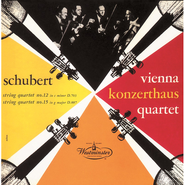 빈 콘체르트 하우스 현악4중주단 (Wiener Konzerthaus Quartet) - 슈베르트 현악 4중주 No.15, D.887; No.12, D.703
