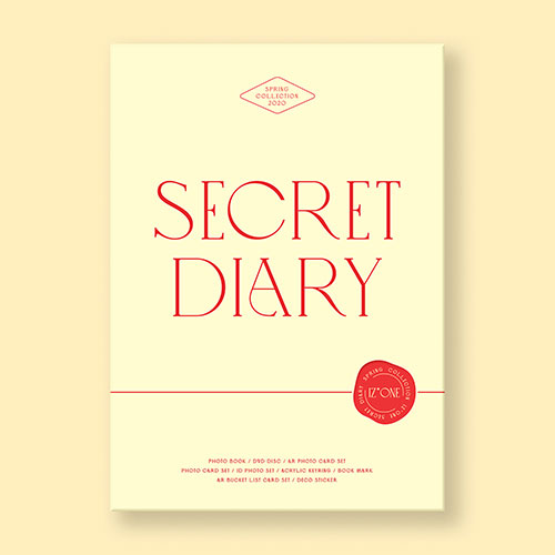[포토북 패키지] 아이즈원 (IZ*ONE) - SECRET DIARY (PHOTOBOOK PACKAGE)