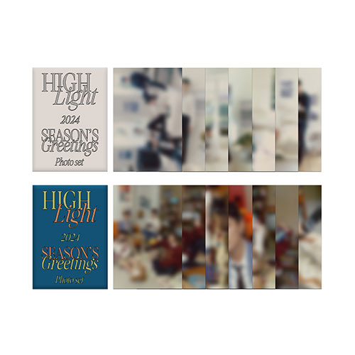 하이라이트 (Highlight) - 2024 SEASON'S GREETINGS MD / 인화사진 세트 (PHOTO SET)