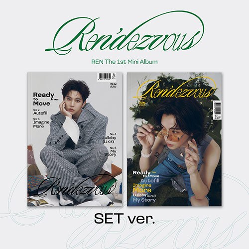 [세트/앨범2종] 렌 (REN) - The 1st Mini Album [Ren'dezvous] (Photobook)