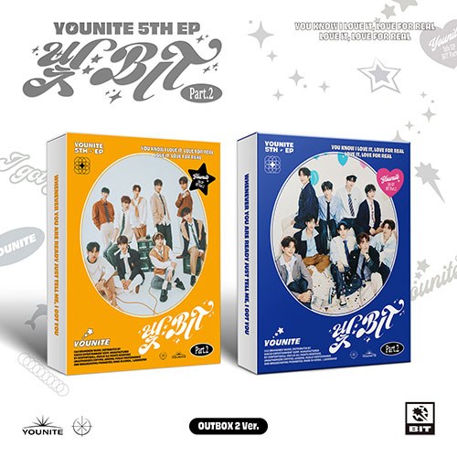 [세트/앨범2종] 유나이트 (YOUNITE) - 5TH EP [빛 : BIT Part.2]