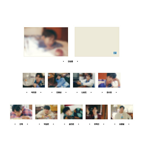 미스터트롯2 - 팝업스토어 [웰컴 투 마이 홈] 공식 상품 / 포토 담요