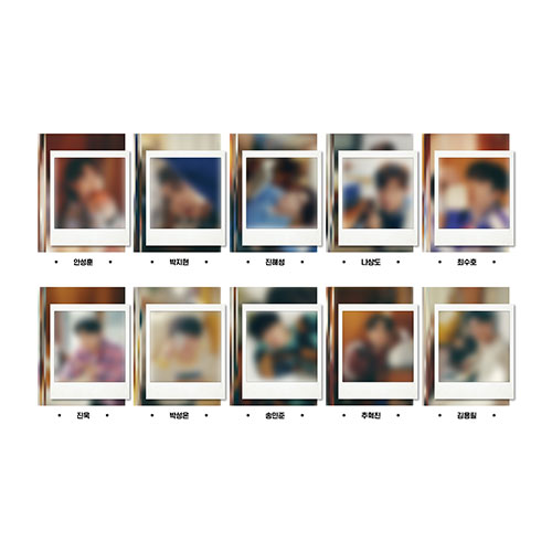 미스터트롯2 - 팝업스토어 [웰컴 투 마이 홈] 공식 상품 / 엽서&폴라로이드 세트