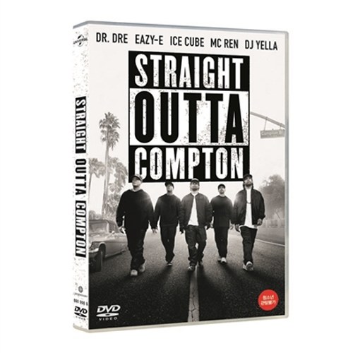 스트레이트 아웃 오브 컴턴 (STAIGHT OUTTA COMPTON) DVD - [1DISC]