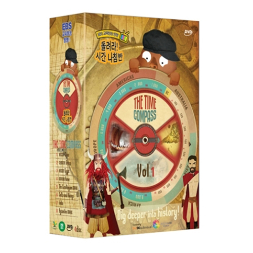 EBS 돌려라! 시간 나침반 : THE TIME COMPASS  VOL.1 (4DISC)