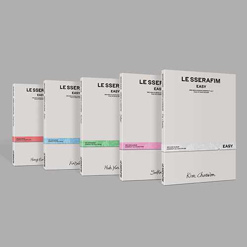 르세라핌 (LE SSERAFIM) - 3rd Mini Album [EASY] (COMPACT ver.)