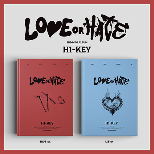 [세트/앨범2종] 하이키 (H1-KEY) - 3rd Mini Album [LOVE or HATE]