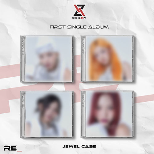 크랙시 (CRAXY) - 1st Single [RE_] (JEWEL CASE ver.)