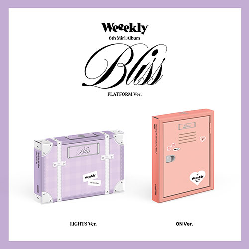 [세트/앨범2종] 위클리 (Weeekly) - 미니6집 [Bliss] (Platform Ver.)