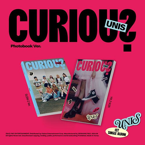 UNIS (유니스) - 싱글1집 [CURIOUS] (Photobook Ver.)