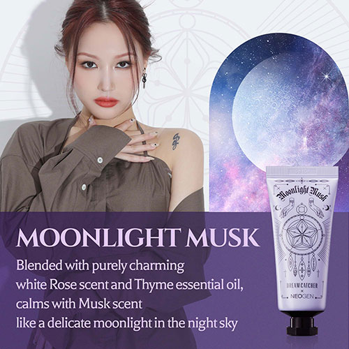DREAM CATCHER (드림캐쳐) - 네오젠 캐치유어 문라이트머스크 퍼퓸핸드크림(40ml) (MOONLIGHT MUSK)