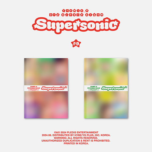 [세트/앨범2종] 프로미스나인 (fromis_9) - 3rd Single Album [Supersonic]