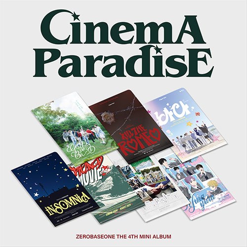 [세트/앨범7종] ZEROBASEONE - The 4th Mini Album [CINEMA PARADISE] (ZEROSE ver.)