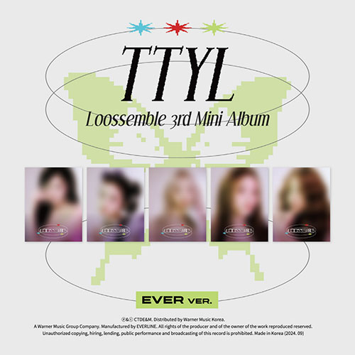 [세트/앨범5종] 루셈블 (Loossemble) - 3rd Mini Album [TTYL] (EVER MUSIC ALBUM ver.)